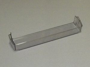 Полка (балкон) нижняя, прозрачная на дверь, код продукта 301543105802